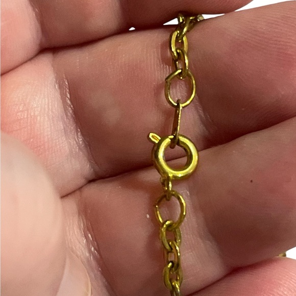 Genuine stone, Vtg India enameled elephant. - Picture 5 of 6